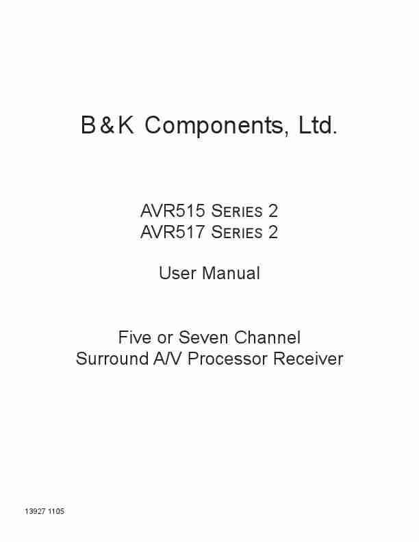 B&K; Stereo Receiver AVR515-page_pdf
